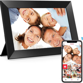 10.1-Inch Digital Photo Frame Manufacturer - WiFi Cloud LED Touch Remote Supports MP3 MP4
