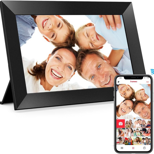 10.1-Inch Digital Photo Frame Manufacturer - WiFi Cloud LED Touch Remote Supports MP3 MP4