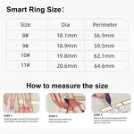 Smart Fitness Ring Manufacturer - R06 for iPhone Men Women Heart Rate Blood Oxygen Tracker