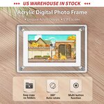 5 Inch Digital Photo Frame Manufacturer - Wholesale Acrylic NFT Video Auto Rotation WiFi