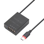 FUJI NP-W126 Dummy Battery Manufacturer - Kingma Type-C Power Adapter for Continuous Supply