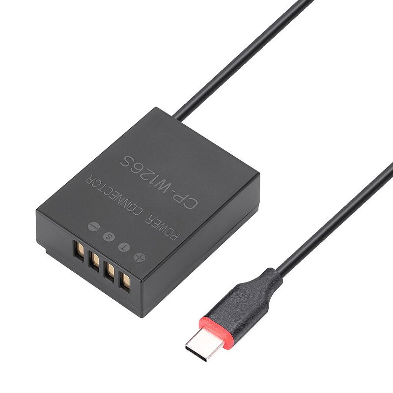 FUJI NP-W126 Dummy Battery Manufacturer - Kingma Type-C Power Adapter for Continuous Supply