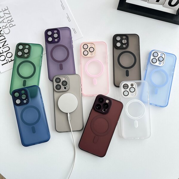 iPhone Case Manufacturer - New Deluxe Translucent PC for 16 15 14 13 12 Pro Max Magnetic