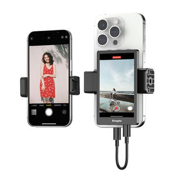 Phone Vlog Monitor Manufacturer - Kingma Magnetic Holder Wired/Wireless for Rear Camera Selfie