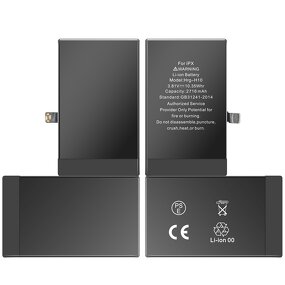 iPhone X Battery Manufacturer - 100% Capacity Internal Replacement