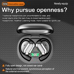 OWS LED Earphones Manufacturer - Q16S Air Conduction Wireless BT 5.4 Low Latency Open Ear