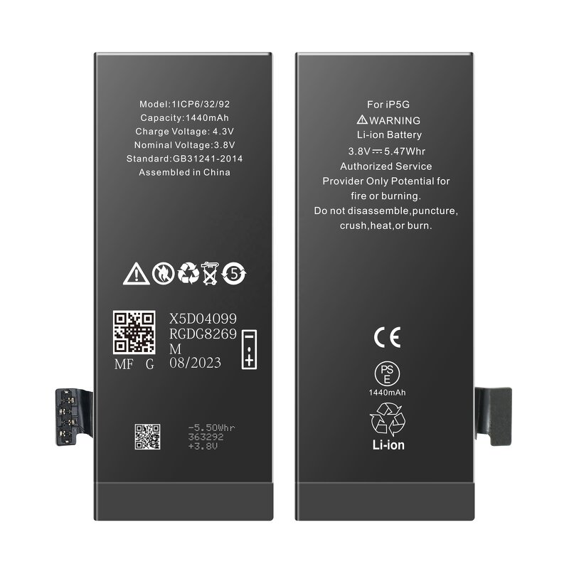iPhone SE2 Battery Manufacturer - For iPhone 4 4S 5C 5S 5G SE & 2020 Model Zero-cycle