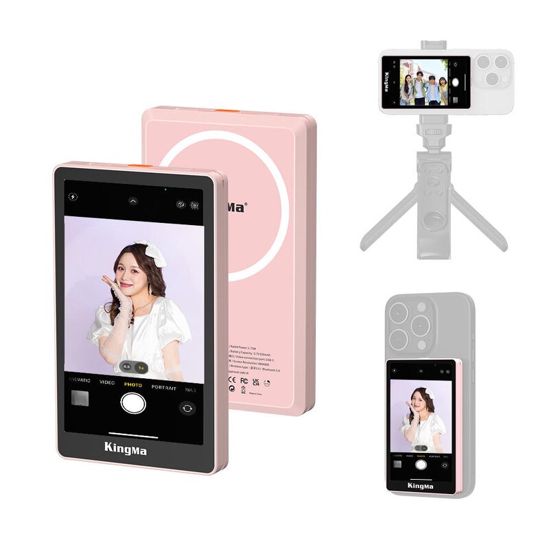 Phone Vlog Selfie Monitor Manufacturer - KingMa PH02 PH01 Compatible with iPhone