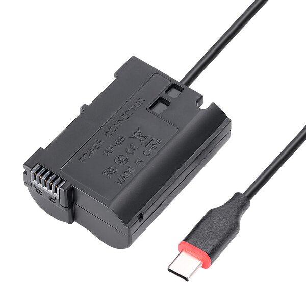 EN-EL15 Dummy Battery Adapter Manufacturer - Kingma Type-C to EN-EL15 DC Coupler
