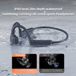 IP68 Waterproof Headphones Manufacturer - Wireless Bone Conduction Sports MP3 Swimming Player