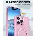 Magnetic Phone Case Manufacturer - Clear Hard PC Transparent for iPhone 16 15 Pro Max with Ring