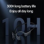 IPX8 Waterproof Swimming Headphones Manufacturer - LED Battery Indicator Bone Conduction Player