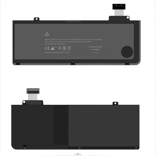 Macbook Pro 13inch Battery Manufacturer - Wholesales A1322 A1278 6000mAh for Mid 2012