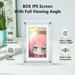 5 Inch Digital Photo Frame Manufacturer - Wholesale Acrylic NFT Video Auto Rotation WiFi