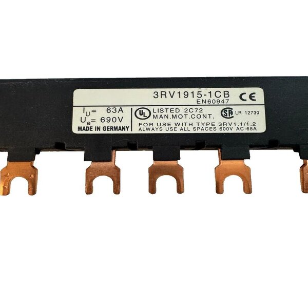 Busbar Manufacturer - 3RV1915-1CB - Original Genuine