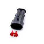 Wire Connector Manufacturer - AMP Super Seal 1.5MM 282104-1 - 2-Pin