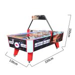 Game Table Manufacturer - Factory Wholesale 220V Wooden Air Hockey 2 Players Coin Operated