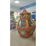 Arcade Game Manufacturer - 6-Player Gold Fort Coin Pusher Indoor Amusement Metal Factory Price