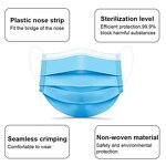 Disposable Protective Mask Manufacturer - Three Layers Dust-Proof Breathable Boxed