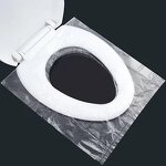 Disposable toilet seat