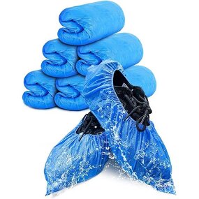 PE Shoe Covers Manufacturer - Factory Wholesale Blue Waterproof Anti Slip