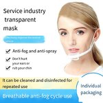 Plastic Kitchen Mask Manufacturer - Summer Breathable Disposable for Catering Anti Droplet