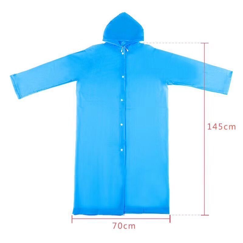 EVA Raincoat Manufacturer - Affordable Reusable Thickened Disposable Long Body