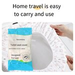 Toilet Mat Manufacturer - Disposable Non-Woven Printed Waterproof for Travel