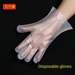 PVC Gloves Manufacturer - 100 Pcs/Box Junda Thick Powder-Free Clear Food-Grade