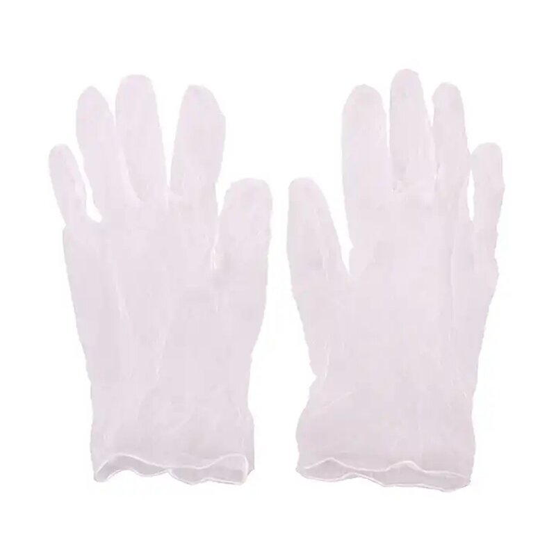 Rubber Gloves Manufacturer - Disposable White Heavy-Duty for Dishwashing Cleaning