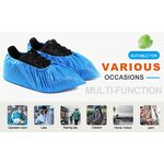 Plastic Shoe Covers Manufacturer - Disposable Protective Dustproof PE Wholesale