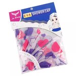 EVA Shower Cap Manufacturer - Junda Cartoon Waterproof Oil-Smoke Travel Home
