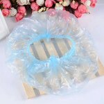 EVA Shower Cap Manufacturer - Junda Reusable Multi-Color Waterproof Oil-Proof
