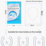 Toilet Seat Cushion Manufacturer - Disposable PE Waterproof for Household Travel