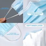 Disposable Mask Manufacturer - Blue Three-Layer for Adults & Children Anti-Itch