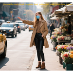 Plastic Face Mask Manufacturer - Clear Anti-Saliva for Restaurants Milk Tea Shops