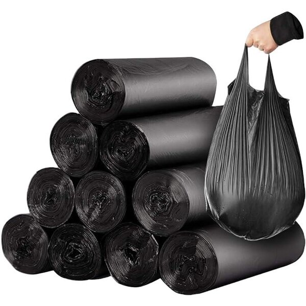 Biodegradable Garbage Bags Manufacturer - Drawstring Refuse Sacks on Roll Large