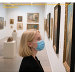 Plastic Face Mask Manufacturer - Clear Anti-Saliva for Restaurants Milk Tea Shops