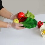 Rubber Gloves Manufacturer - Disposable White Heavy-Duty for Dishwashing Cleaning