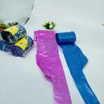 Vest Style Garbage Bag Manufacturer - Disposable PE with Rolled for Kitchen Restaurant