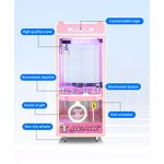 Claw Crane Machine Manufacturer - Wholesale Custom Coin Operated Doll Gift with Bill Acceptor