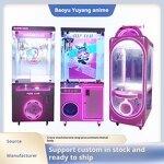 Claw Crane Machine Manufacturer - Wholesale Custom Coin Operated Doll Gift with Bill Acceptor