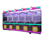 Mini Claw Crane Machine Manufacturer - Coin Operated for Kids Toys with USD Bill Acceptor