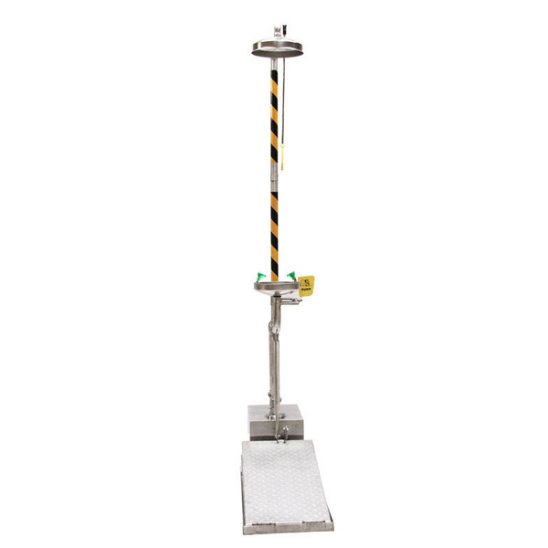 Safety Shower Manufacturer - Outdoor Self-Draining Anti-Freeze for Eye/Face