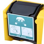 Eye Washer Manufacturer - Gravity Fed 8 Gallon Yellow Portable