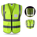 Safety Vest Manufacturer - High Visibility Surveyors Customizable Logo