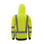 Jacket Manufacturer - Hi Vis Polyester Fleece ANSI Class 2 Workwear