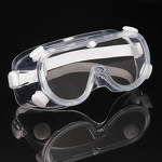Safety Goggles Manufacturer - Optimal Vision Single Wrap White Work