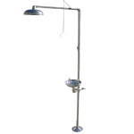 Eye Wash Station Manufacturer - 304 Stainless Steel Emergency Shower Protective
