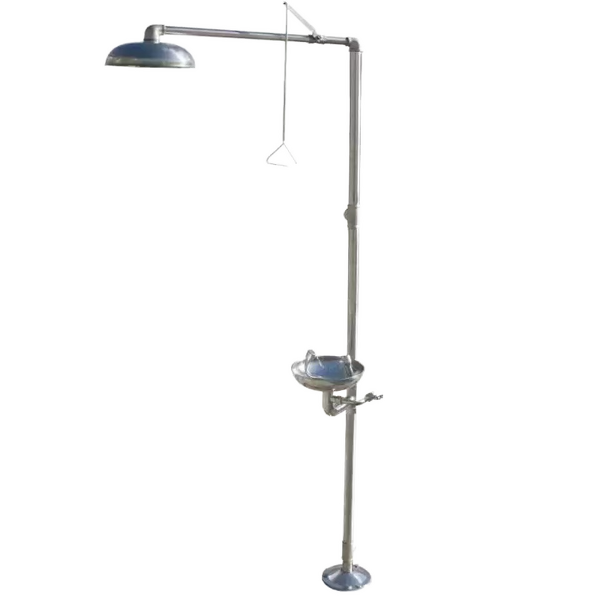 Eye Wash Station Manufacturer - 304 Stainless Steel Emergency Shower Protective